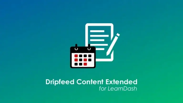 Drip Feed Content Extended for LearnDash Banner